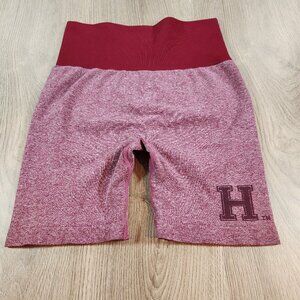 Harvard University Biker Shorts High-Waisted Compression Breathable Size Medium